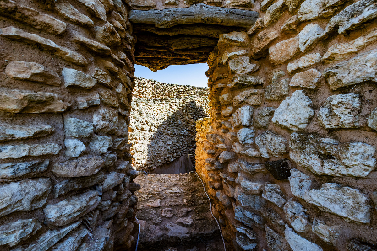 Motilla del Azuer en Daimiel, yacimiento de La Motilla del Azuer en Daimiel con la visita del alcalde de Daimiel Leopoldo Sierra  / RUEDA VILLAVERDE