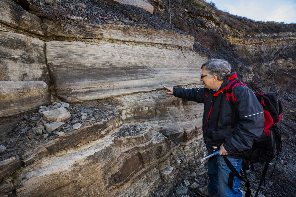 El geoparque sacará a la luz el oleaje del mar de Puertollano