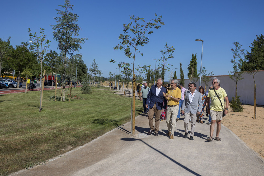 Ciudad Real recuerda a las víctimas del COVID con un parque