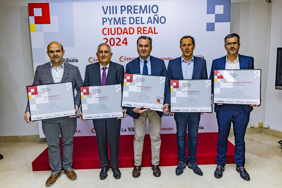 entrega de los VIII Premios PYME del año que organiza el Banco Santander y La Tribuna y la Cámara de Comercio, Premios PYME  / RUEDA VILLAVERDE