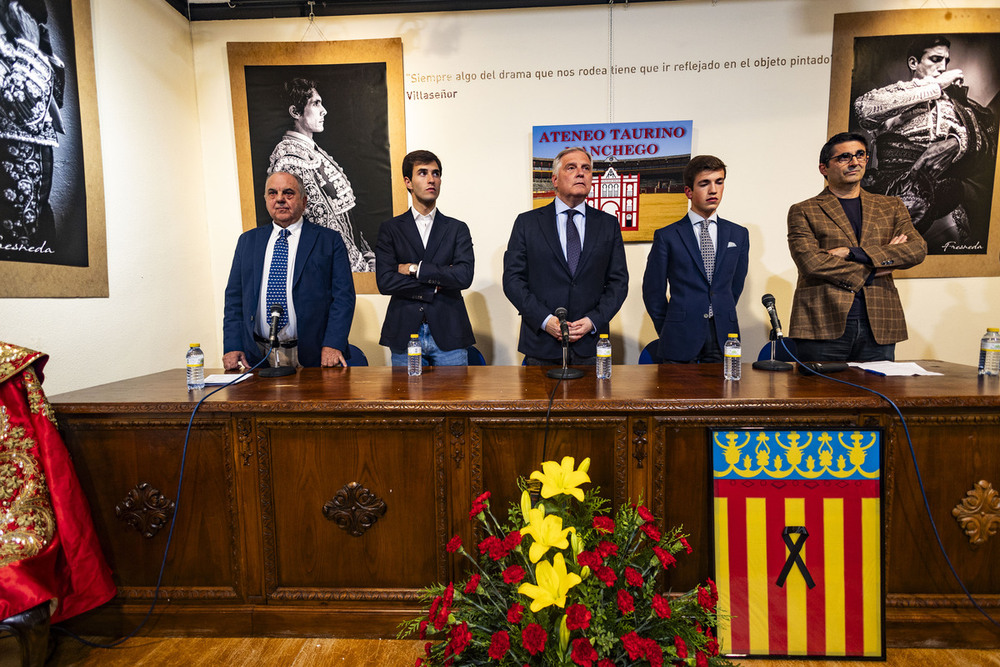 Tertulia del Ateneo Taurino Manchego en el Museo López Villaseñor