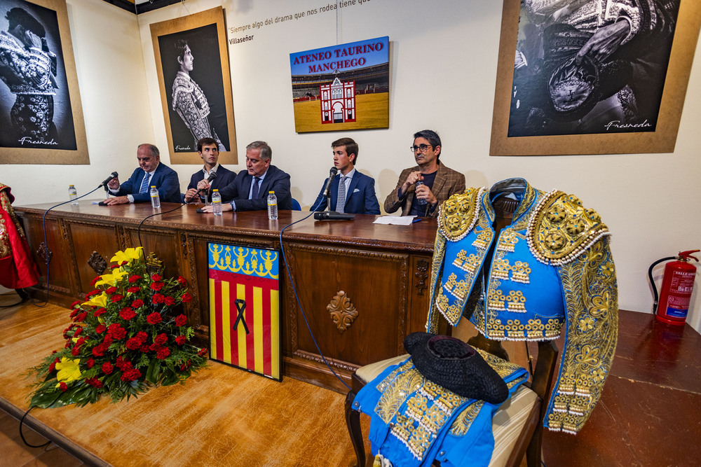 Tertulia del Ateneo Taurino Manchego en el Museo López Villaseñor