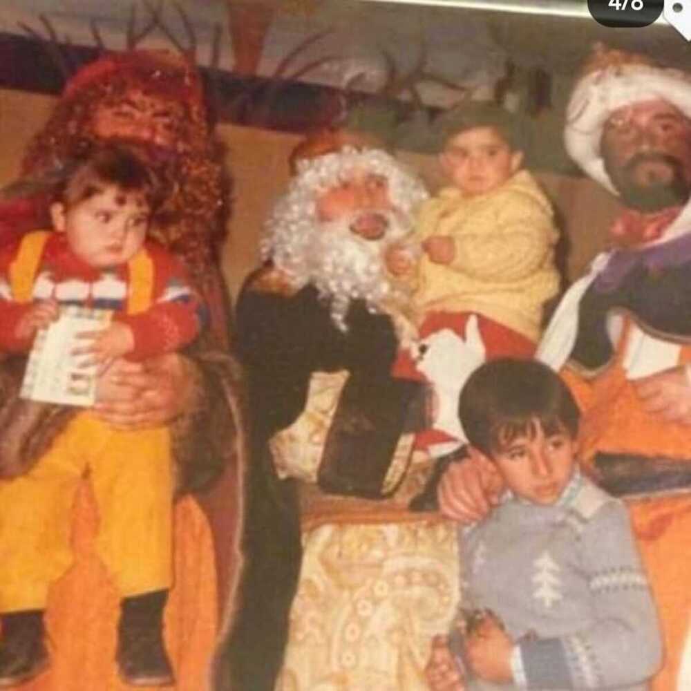 Auto de los Reyes Magos celebrado en Corral en los años 60.