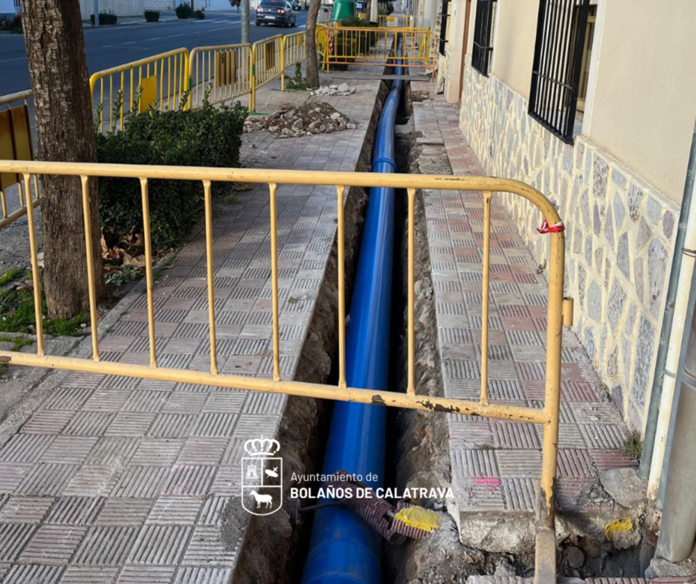 Bolaños inicia la segunda fase de renovación de la red de agua