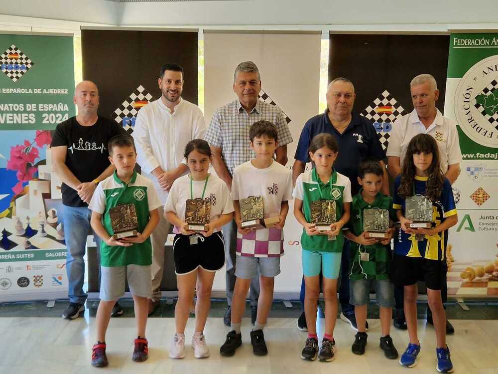 Sebastián Fuentes de Nova, campeón de España sub 10