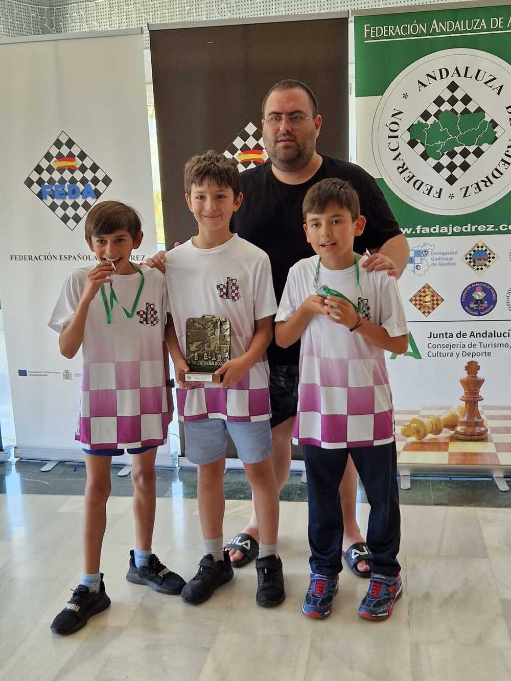 Sebastián Fuentes de Nova, campeón de España sub 10