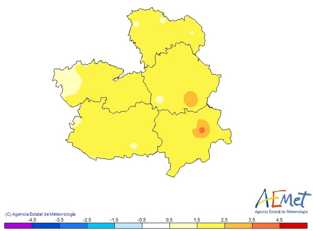 Datos de Aemet de julio