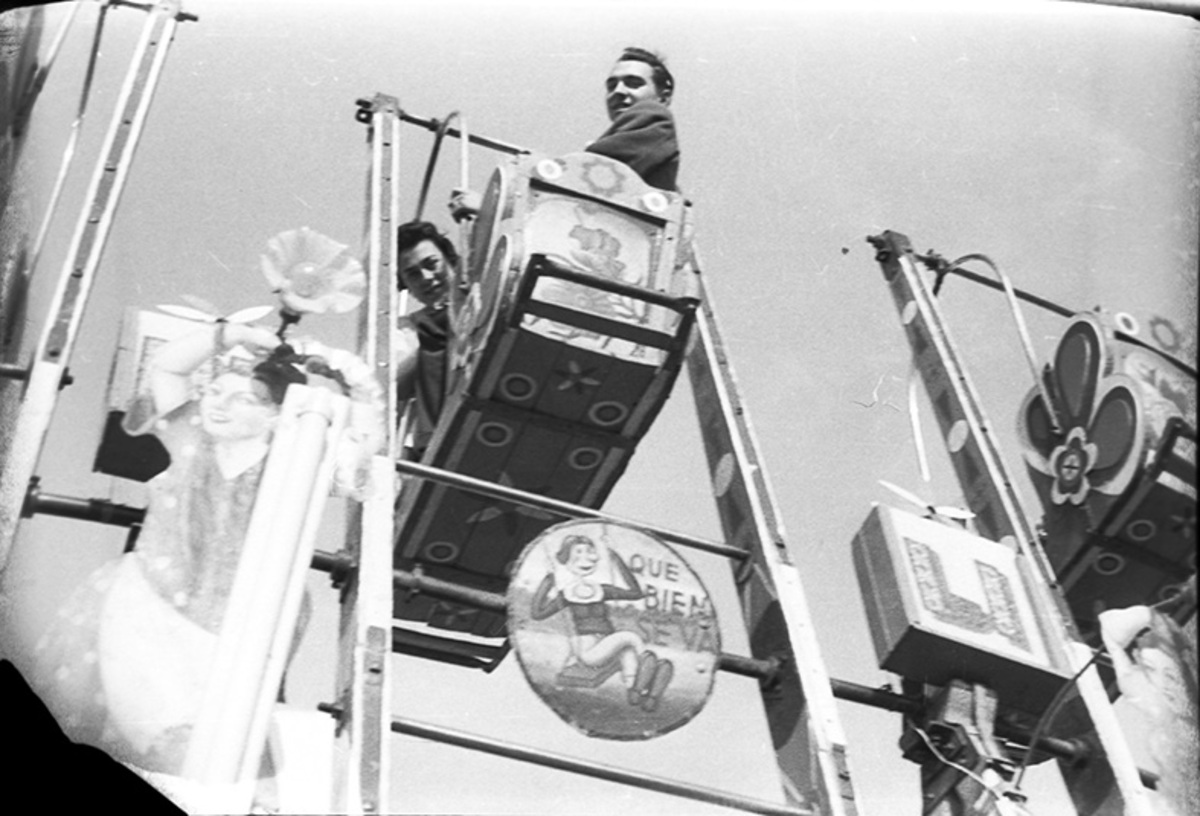 Fiestas de Puertollano, de los años 50, 60 y 70, que se celebraban en el Paseo de San Gregorio y en la Fuete de los Leones en el centro de la ciudad industrial  / FOTOS JOSÉ RUEDA MOZOS