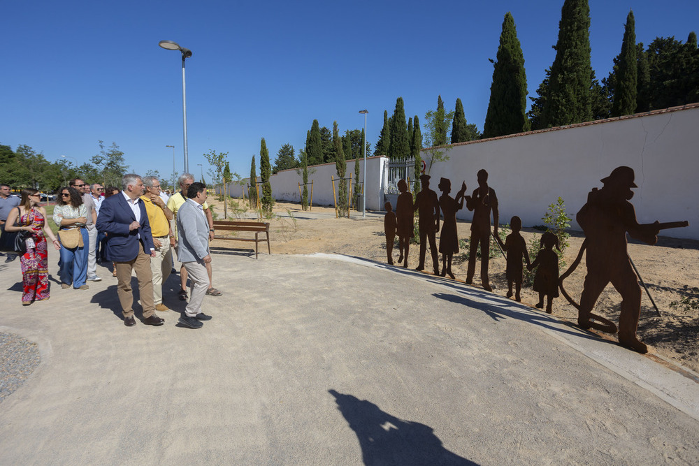 Ciudad Real recuerda a las víctimas del COVID con un parque