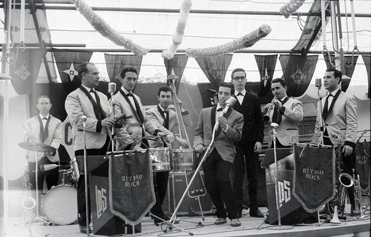 Fiestas de Puertollano, de los años 50, 60 y 70, que se celebraban en el Paseo de San Gregorio y en la Fuete de los Leones en el centro de la ciudad industrial  / FOTOS JOSÉ RUEDA MOZOS