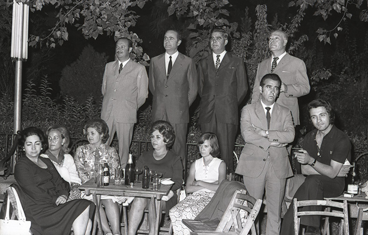 Fiestas de Puertollano, de los años 50, 60 y 70, que se celebraban en el Paseo de San Gregorio y en la Fuete de los Leones en el centro de la ciudad industrial  / FOTOS JOSÉ RUEDA MOZOS