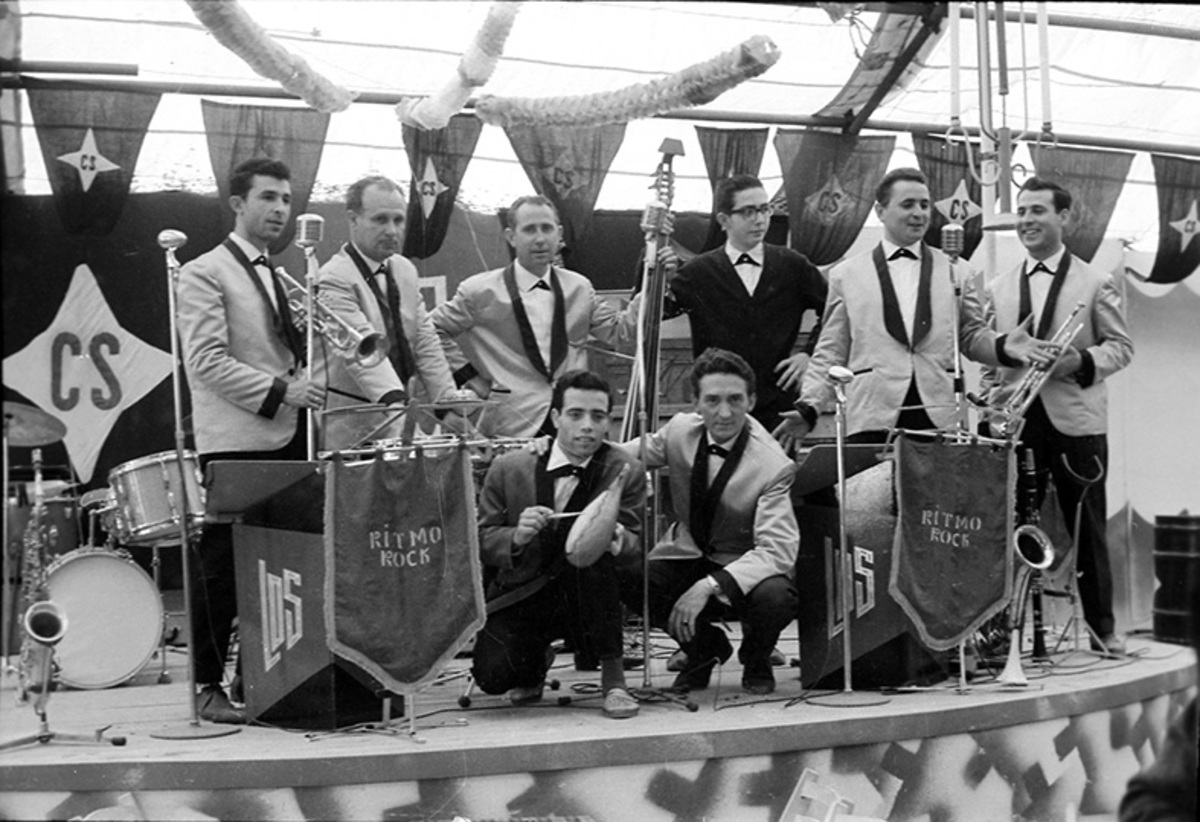 Fiestas de Puertollano, de los años 50, 60 y 70, que se celebraban en el Paseo de San Gregorio y en la Fuete de los Leones en el centro de la ciudad industrial  / FOTOS JOSÉ RUEDA MOZOS