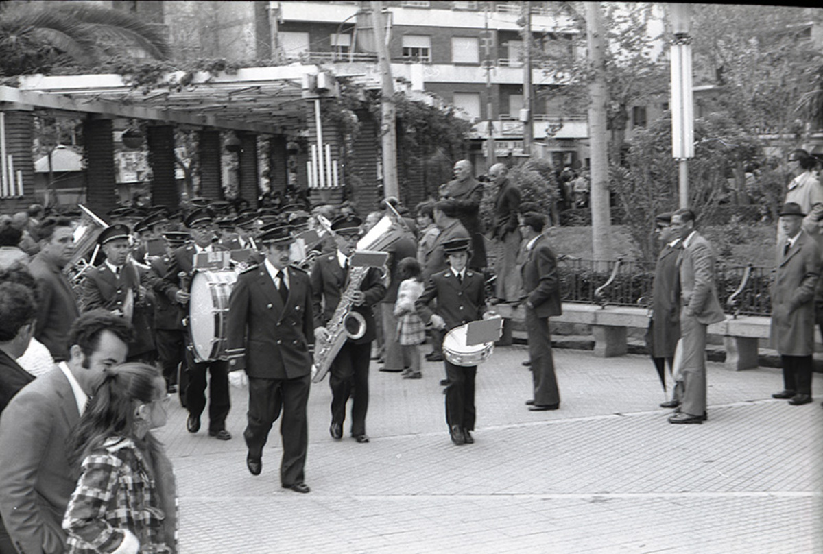 Fiestas de Puertollano, de los años 50, 60 y 70, que se celebraban en el Paseo de San Gregorio y en la Fuete de los Leones en el centro de la ciudad industrial  / FOTOS JOSÉ RUEDA MOZOS