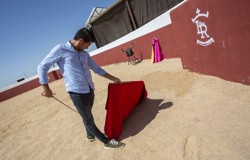 El torero daimieleño Carlos Aranda