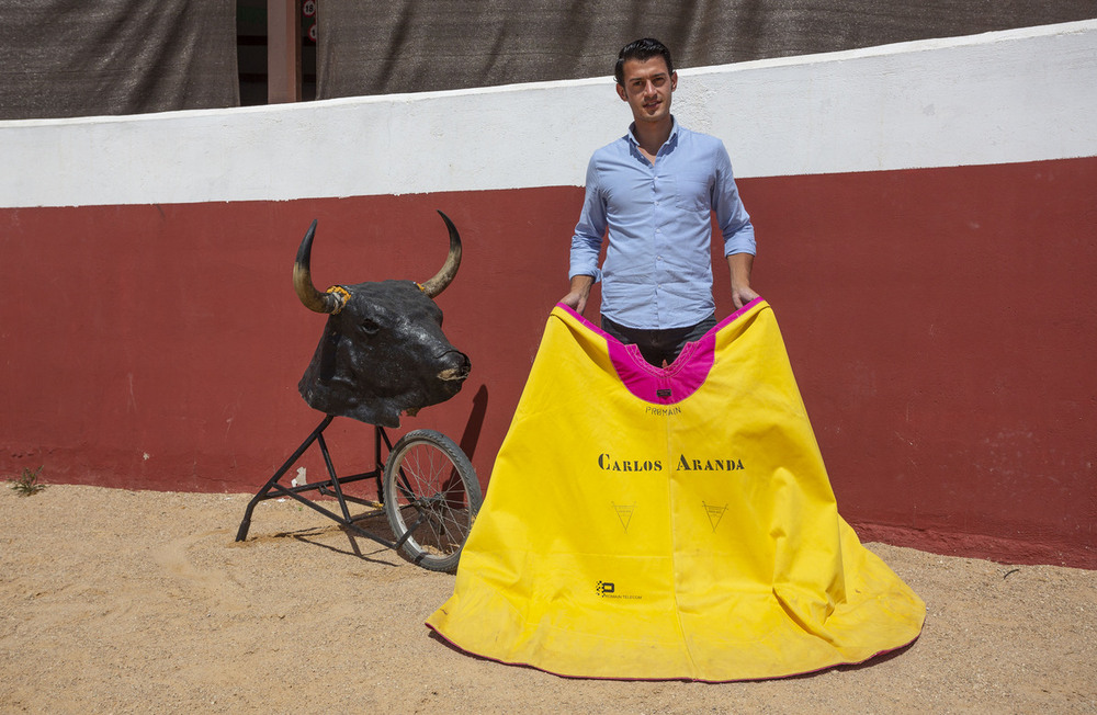 El torero daimieleño Carlos Aranda