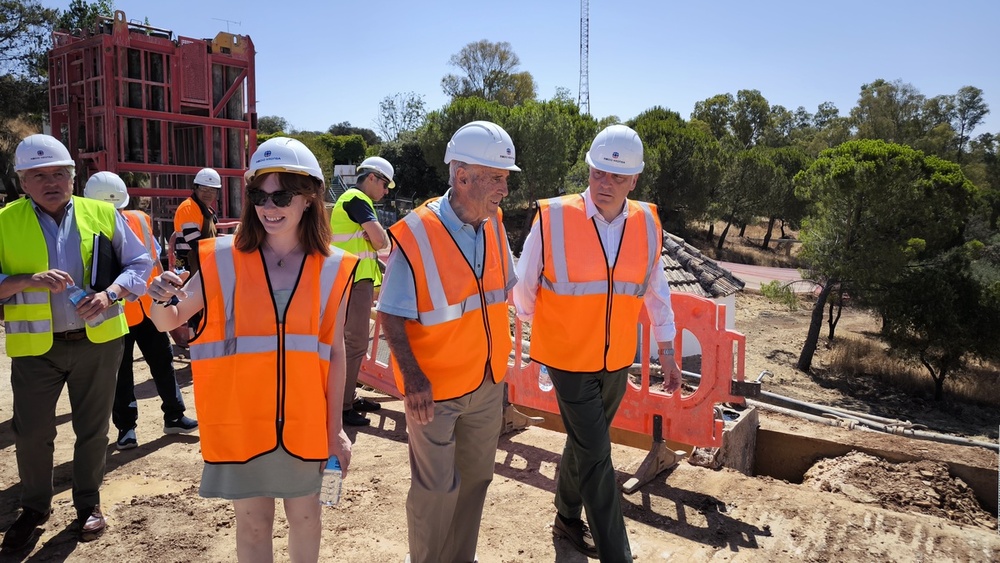 Visita a las obras del Gasset