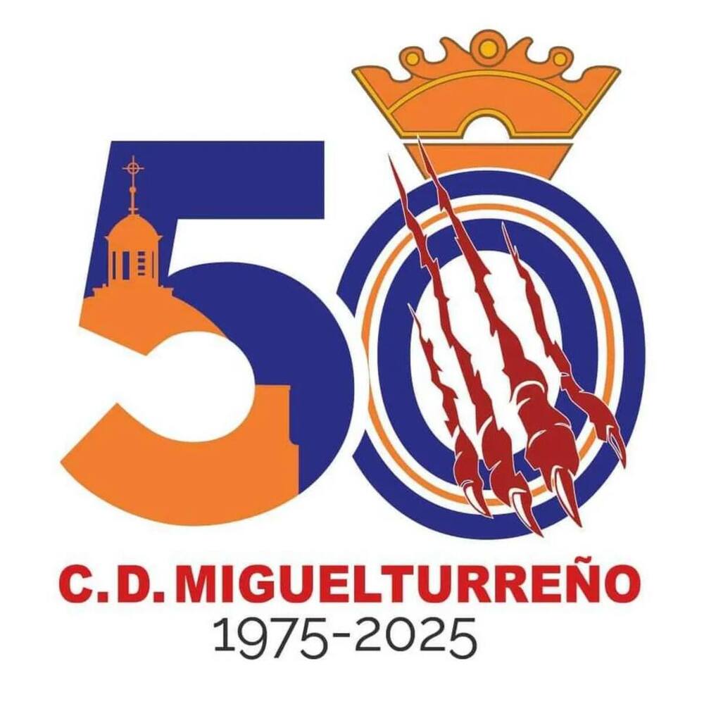 El Miguelturreño presenta el logotipo de sus bodas de oro