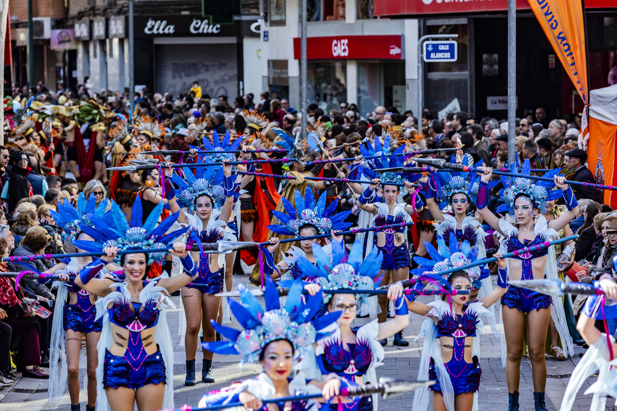 desfile de piñata, desfile de carnaval en ciudad real, carnaval, desfile de Piñata  / RUEDA VILLAVERDE