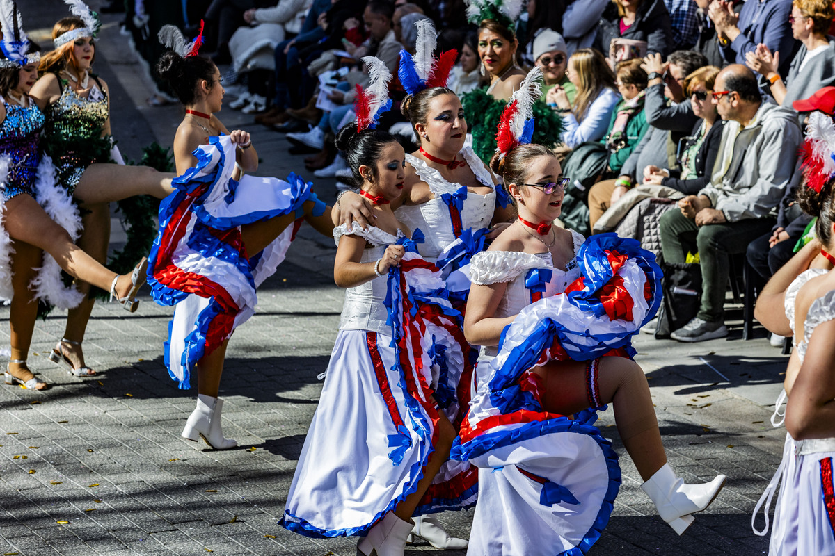 desfile de piñata, desfile de carnaval en ciudad real, carnaval, desfile de Piñata  / RUEDA VILLAVERDE