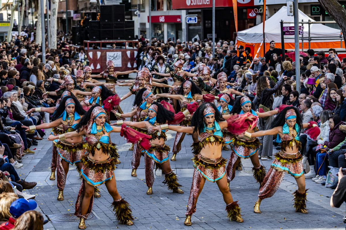 desfile de piñata, desfile de carnaval en ciudad real, carnaval, desfile de Piñata  / RUEDA VILLAVERDE