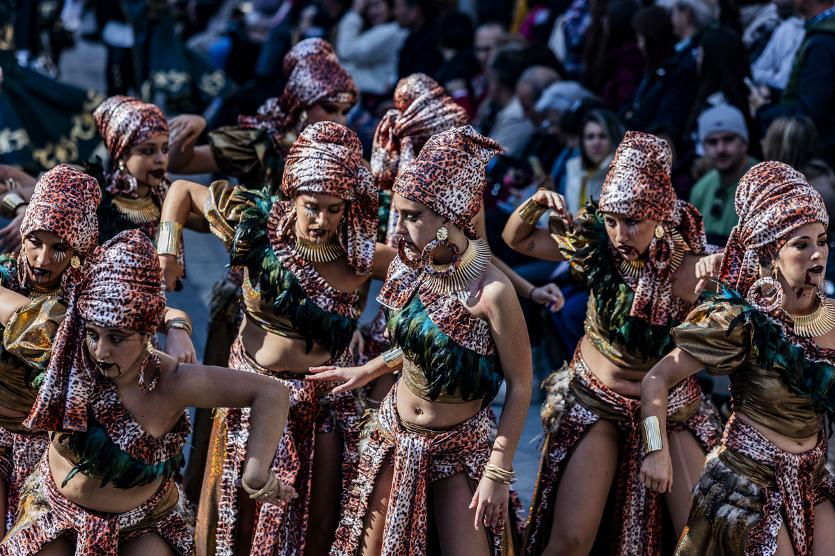 desfile de piñata, desfile de carnaval en ciudad real, carnaval, desfile de Piñata  / RUEDA VILLAVERDE