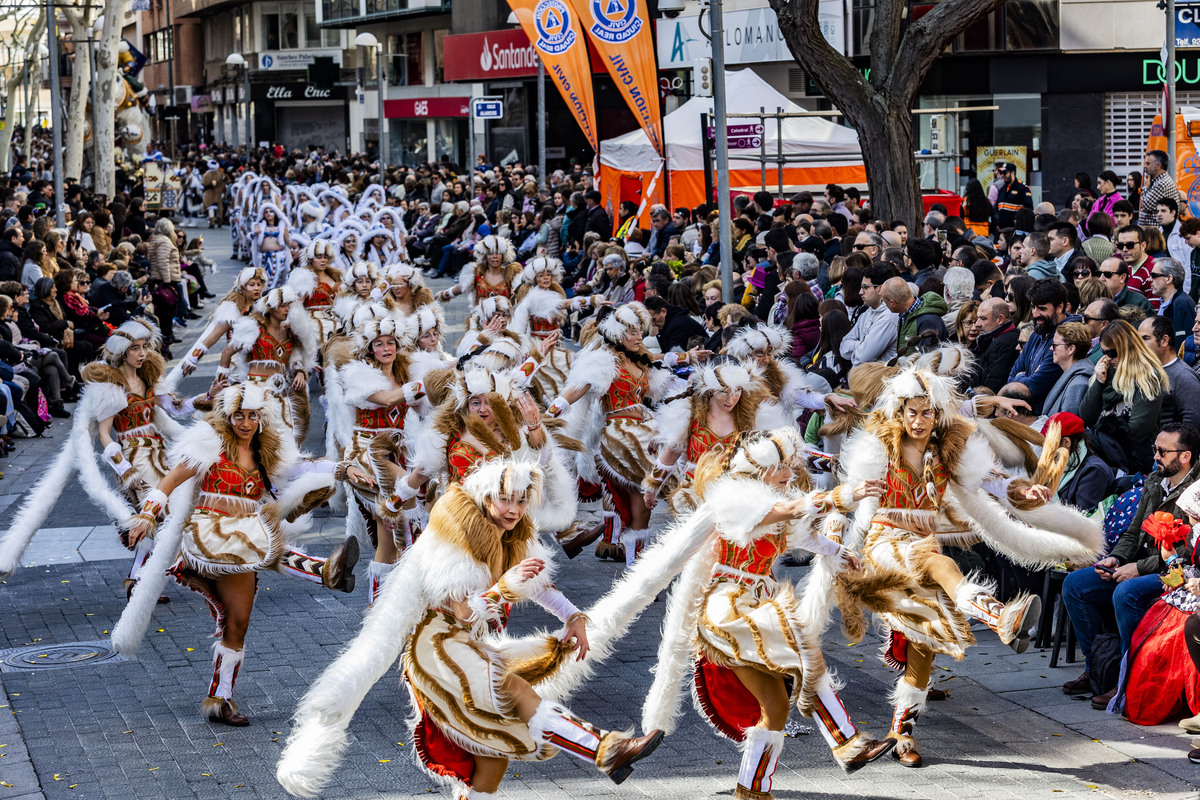 desfile de piñata, desfile de carnaval en ciudad real, carnaval, desfile de Piñata  / RUEDA VILLAVERDE