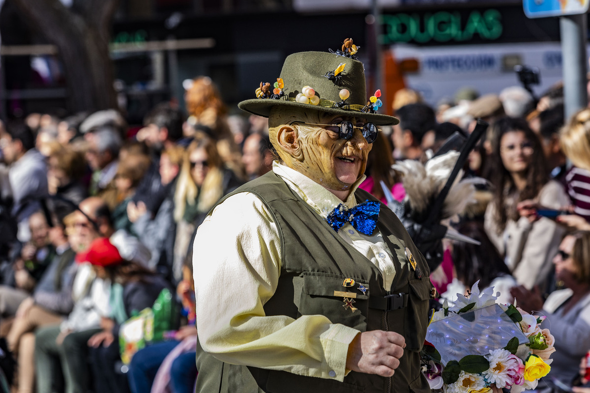 desfile de piñata, desfile de carnaval en ciudad real, carnaval, desfile de Piñata  / RUEDA VILLAVERDE