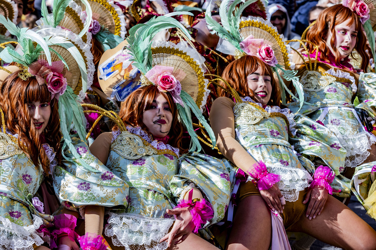 desfile de piñata, desfile de carnaval en ciudad real, carnaval, desfile de Piñata  / RUEDA VILLAVERDE