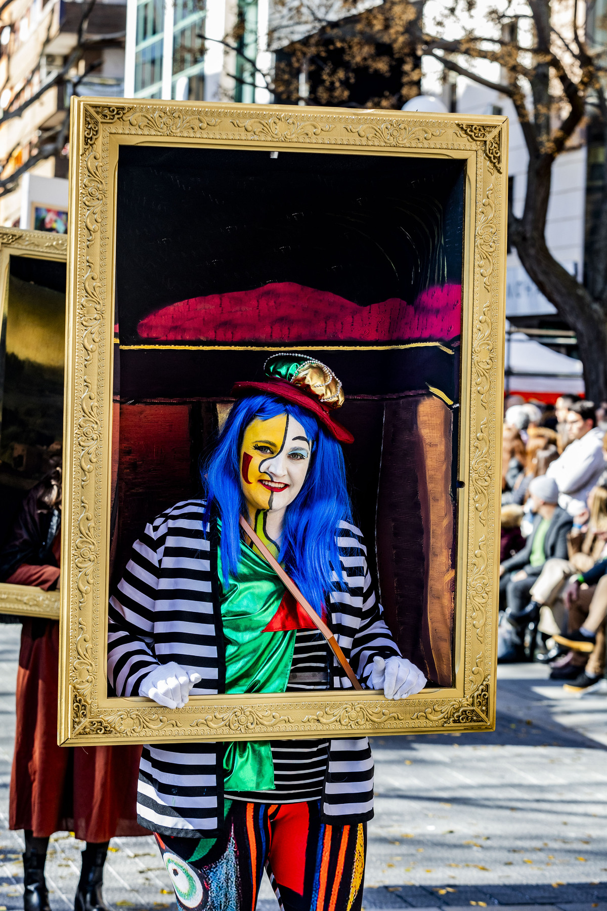 desfile de piñata, desfile de carnaval en ciudad real, carnaval, desfile de Piñata  / RUEDA VILLAVERDE