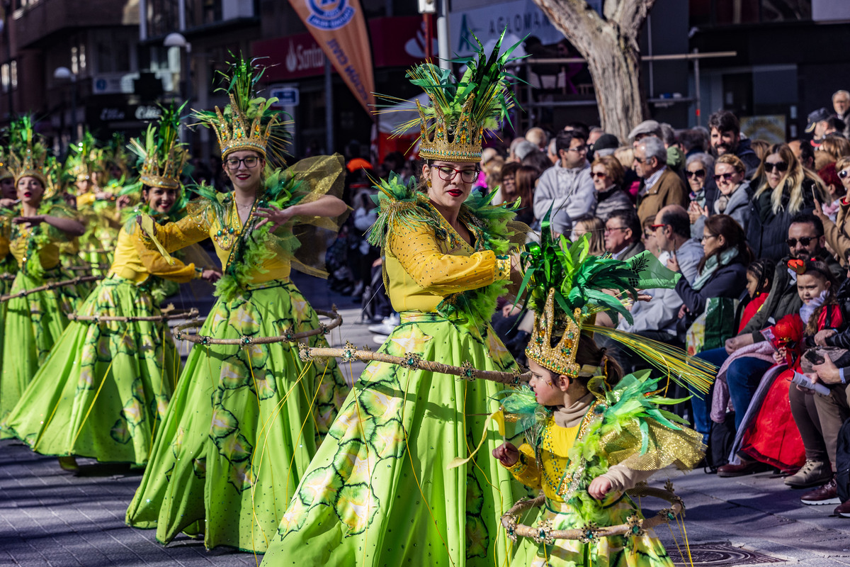 desfile de piñata, desfile de carnaval en ciudad real, carnaval, desfile de Piñata  / RUEDA VILLAVERDE