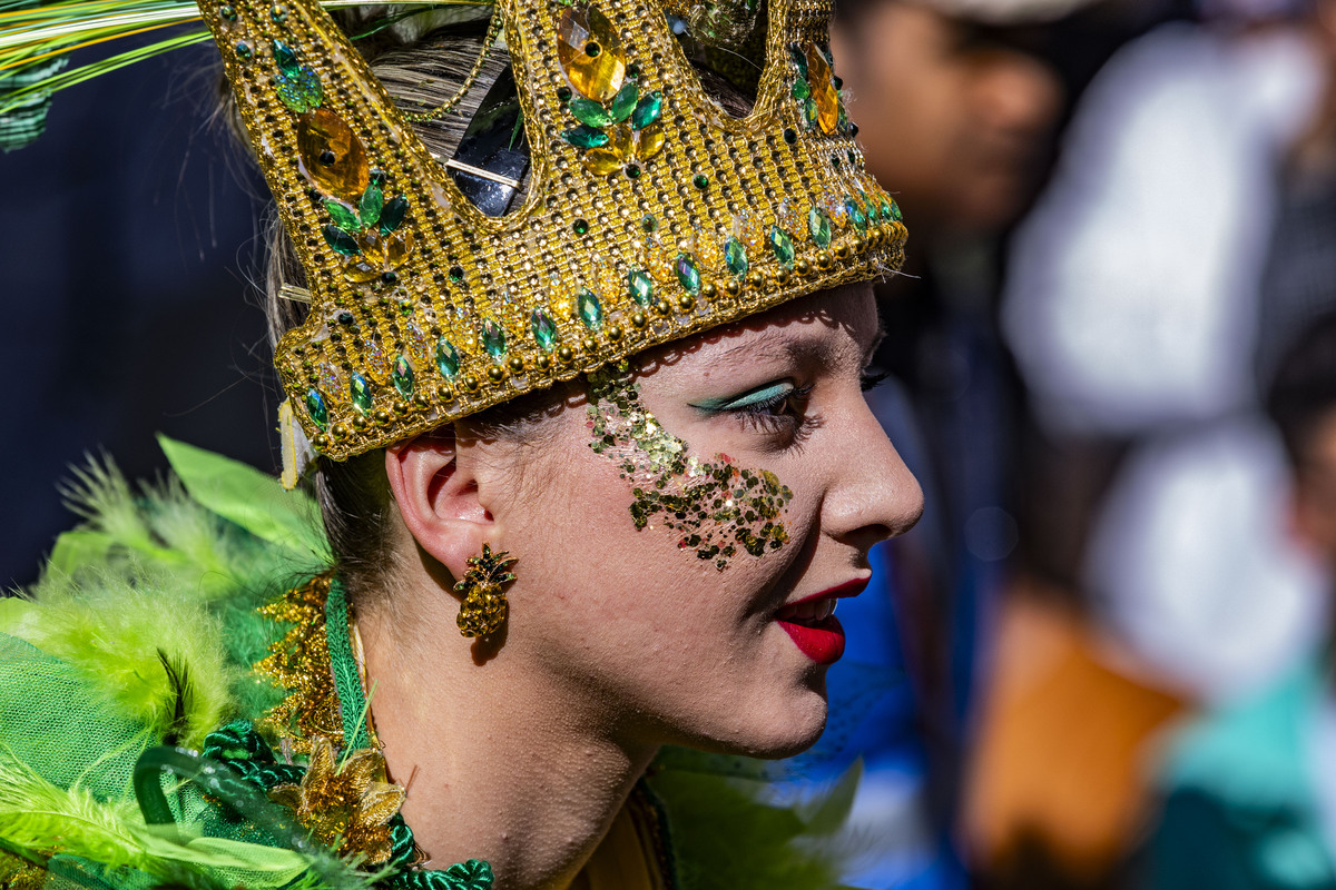 desfile de piñata, desfile de carnaval en ciudad real, carnaval, desfile de Piñata  / RUEDA VILLAVERDE