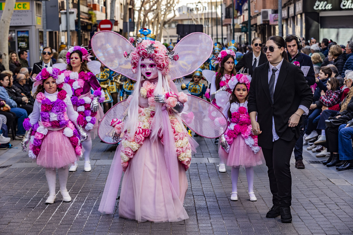 desfile de piñata, desfile de carnaval en ciudad real, carnaval, desfile de Piñata  / RUEDA VILLAVERDE