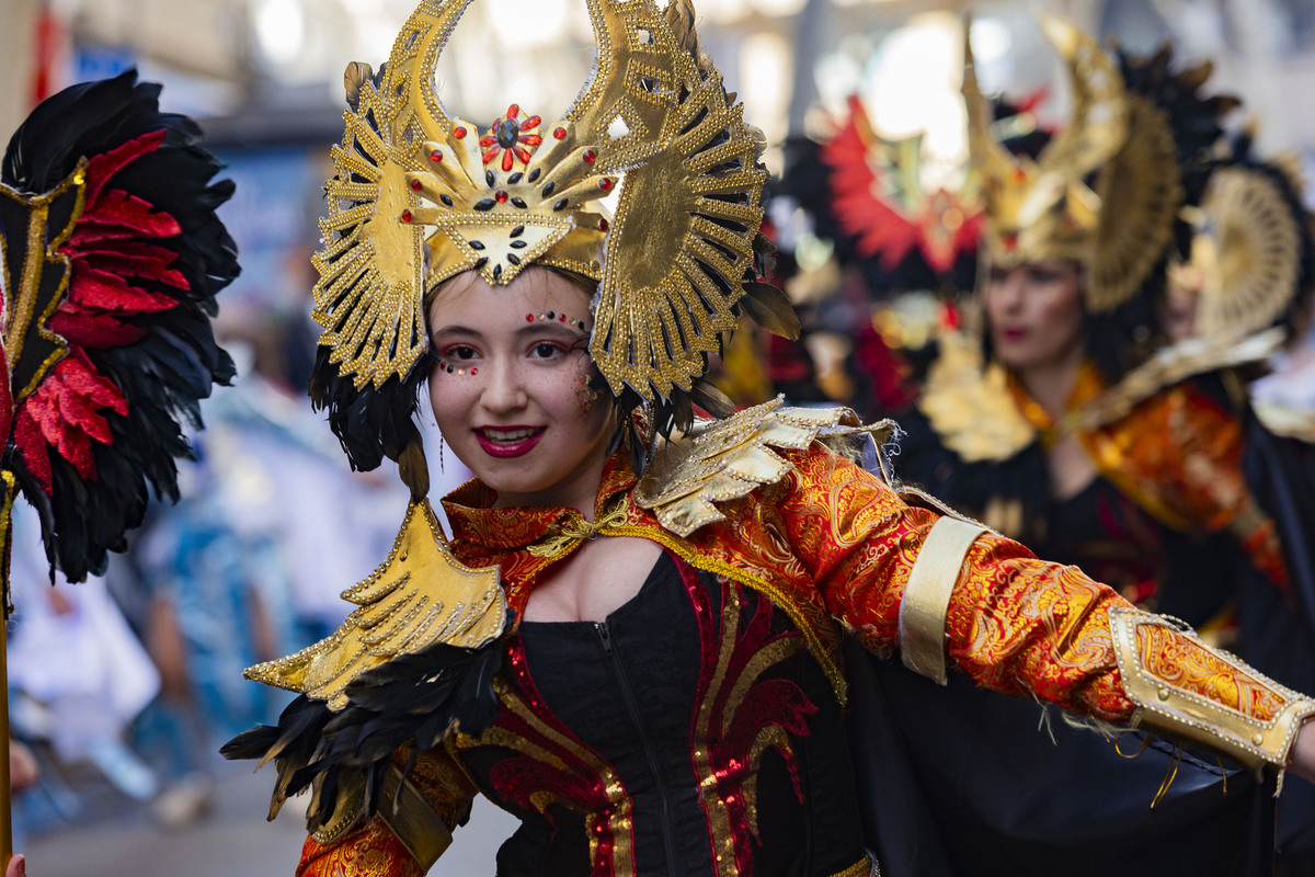 desfile de piñata, desfile de carnaval en ciudad real, carnaval, desfile de Piñata  / RUEDA VILLAVERDE