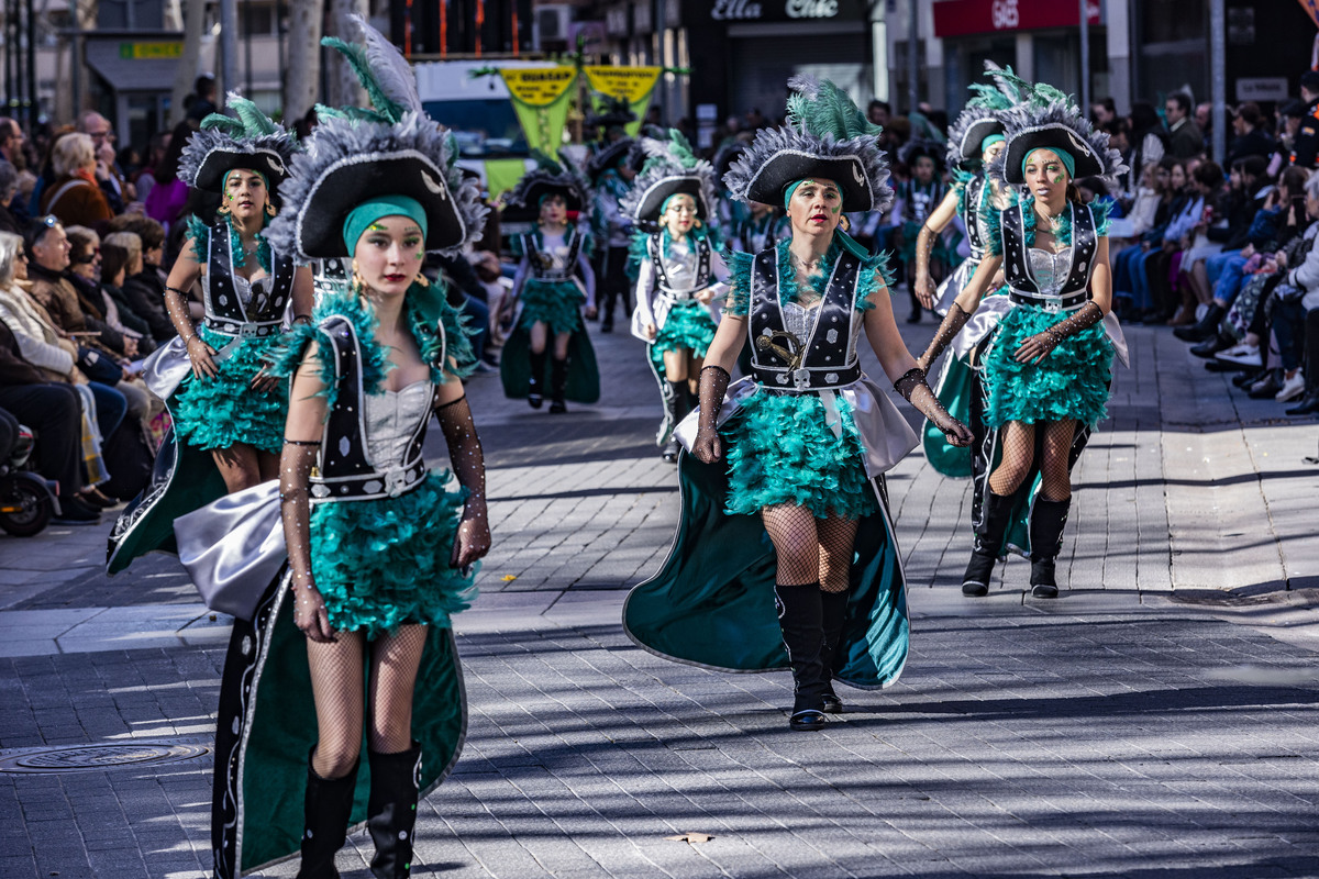 desfile de piñata, desfile de carnaval en ciudad real, carnaval, desfile de Piñata  / RUEDA VILLAVERDE