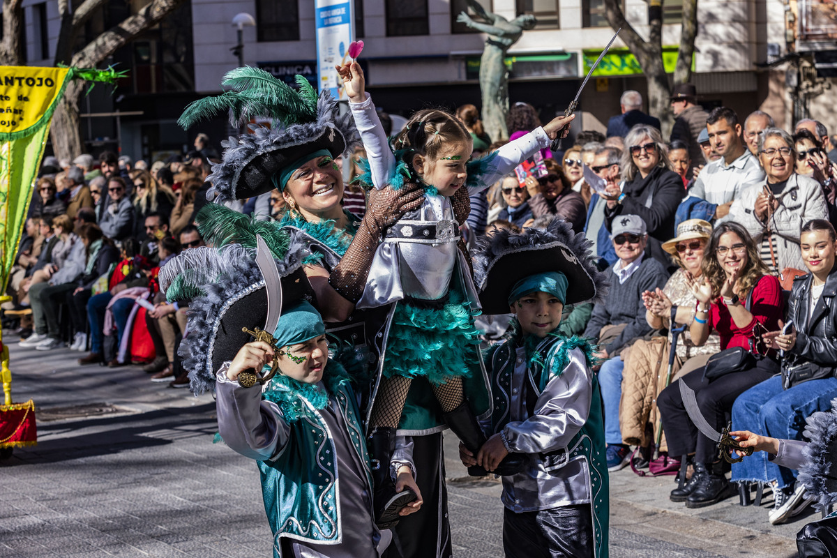 desfile de piñata, desfile de carnaval en ciudad real, carnaval, desfile de Piñata  / RUEDA VILLAVERDE