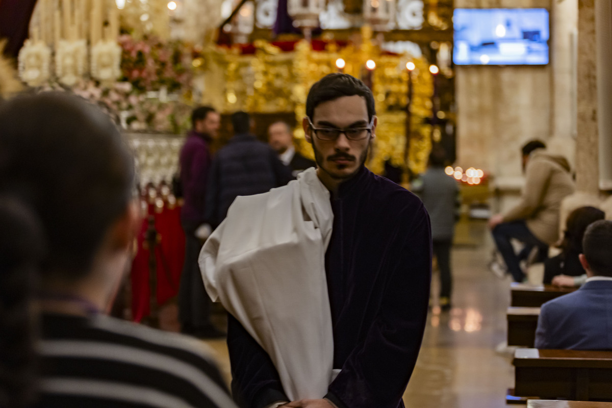 SEMANA SANTA, PROCESIÓN DE LA MADRUGADA DEL VIERNES, DEL NAZAERNO DE SAN PEDRO, SUSPENDIDA POR LA LLUVIA, SUPENDIDA POR EL AGUA, LLUVIA EN SEMANA SANTA  / RUEDA VILLAVERDE