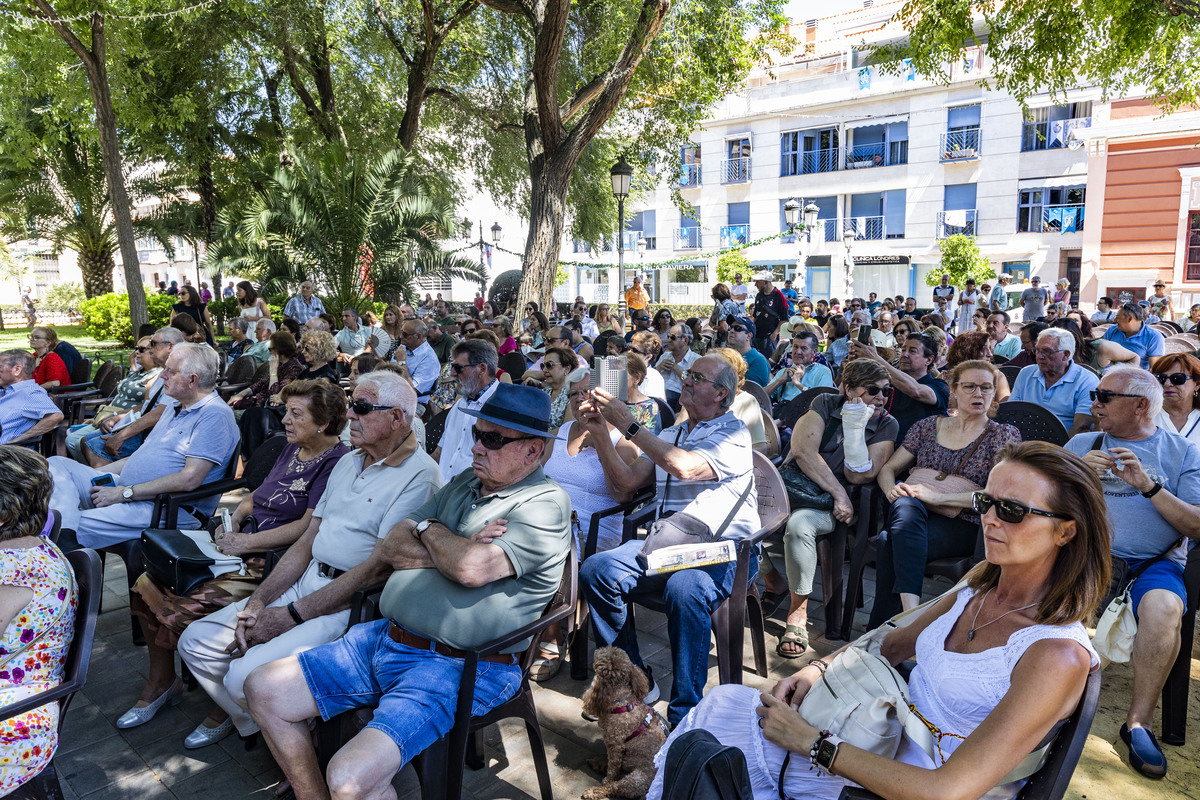 Feria de Agosto de Ciudad Real, concierto en el Templete del Prado de la Banda Municipal de música  / RUEDA VILLAVERDE