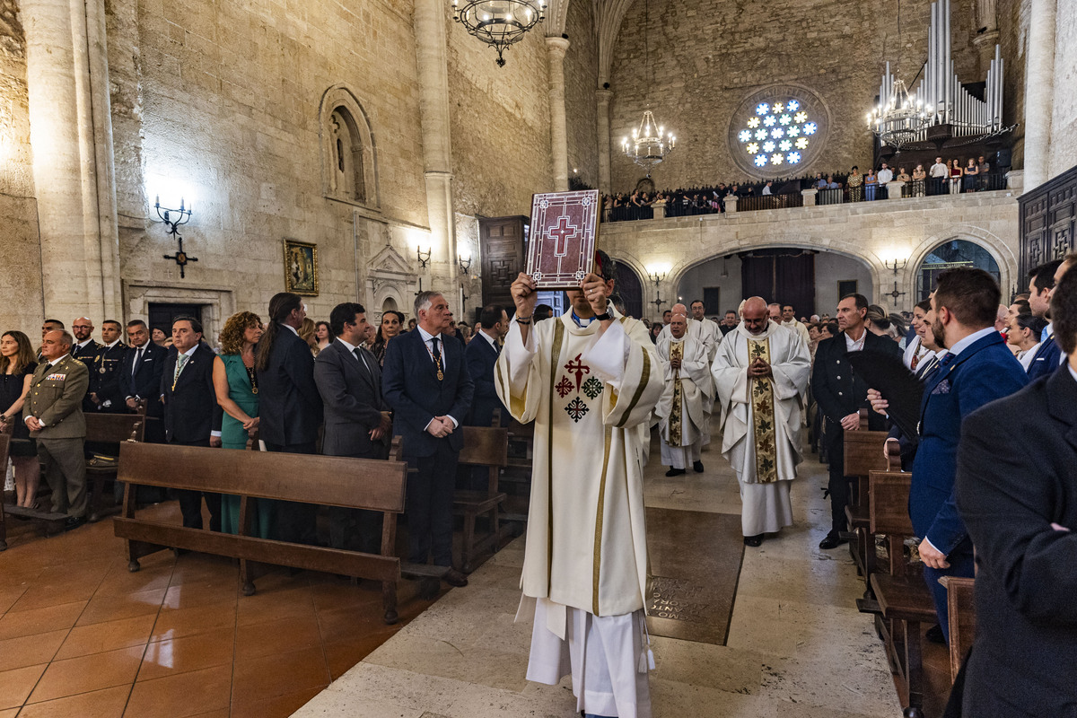 Feria de Agosto de Ciudad Real, misa en la Catedral, oficiada por el Obispo  / RUEDA VILLAVERDE