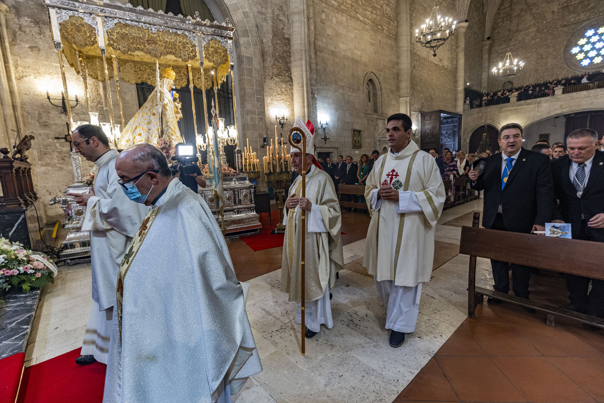 Feria de Agosto de Ciudad Real, misa en la Catedral, oficiada por el Obispo  / RUEDA VILLAVERDE