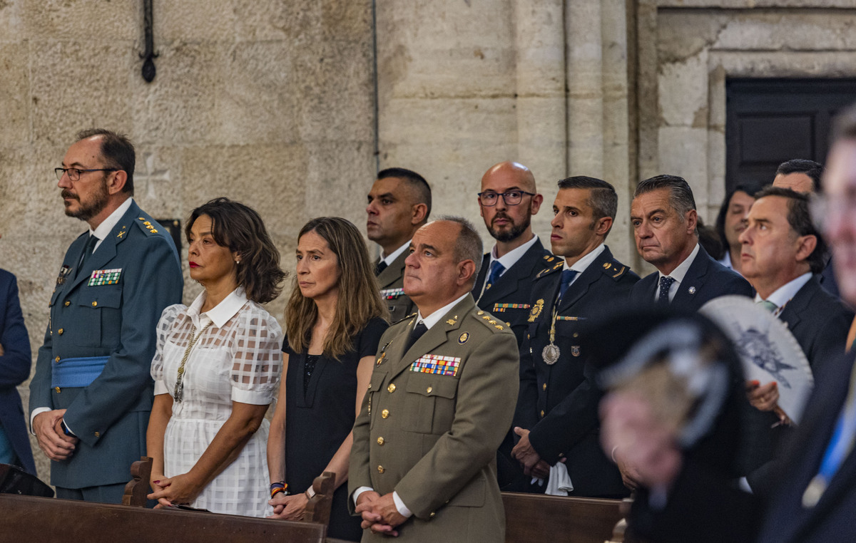 Feria de Agosto de Ciudad Real, misa en la Catedral, oficiada por el Obispo  / RUEDA VILLAVERDE