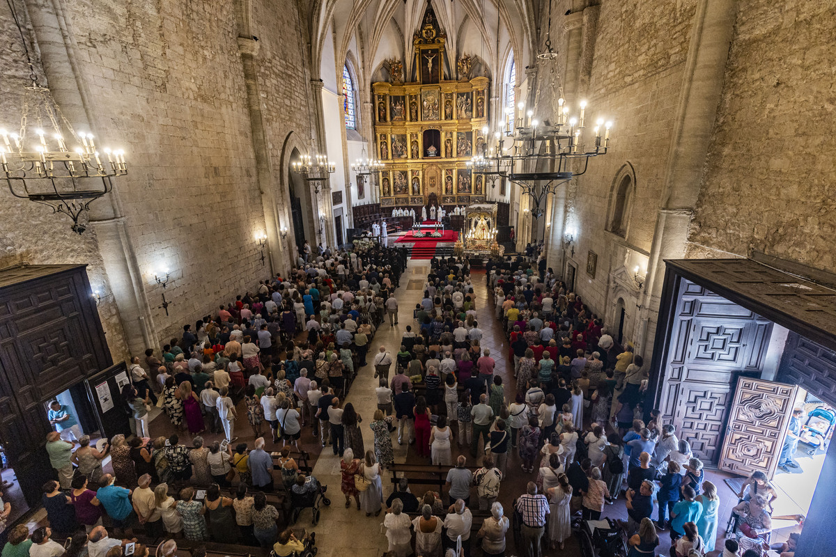 Feria de Agosto de Ciudad Real, misa en la Catedral, oficiada por el Obispo  / RUEDA VILLAVERDE