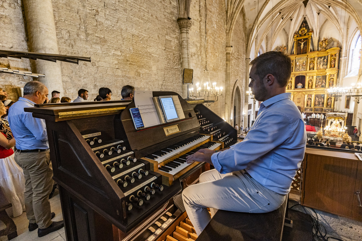 Feria de Agosto de Ciudad Real, misa en la Catedral, oficiada por el Obispo  / RUEDA VILLAVERDE