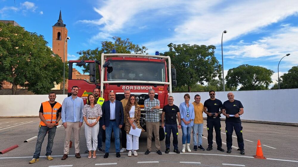 Ciudad Real: Examen sobre ruedas para los futuros bomberos