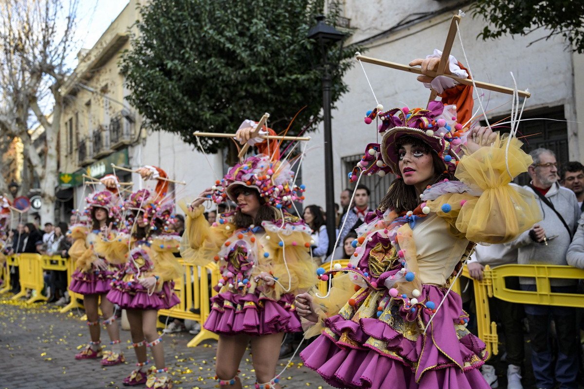 DESFILE DE CARNAVAL EN HERENCIA, CARNAVALES EN HERENCIA  / JESUS MONROY