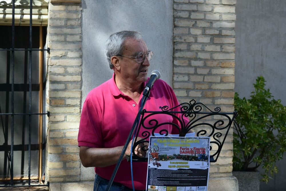 Daimiel homenajea a Fernando Garzás en el Día del Agricultor