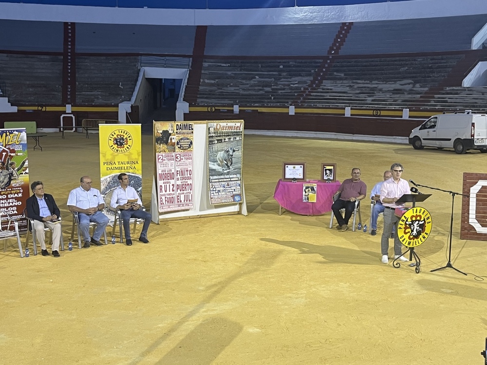 Moreno centra el IX pregón taurino en su experiencia vital