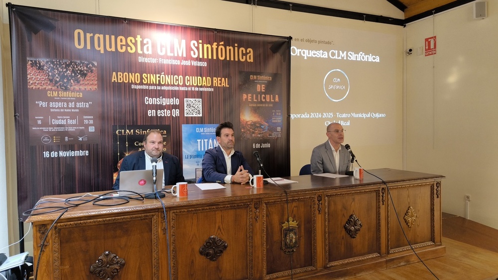 La orquesta CLM Sinfónica presenta su I Ciclo Sinfónico