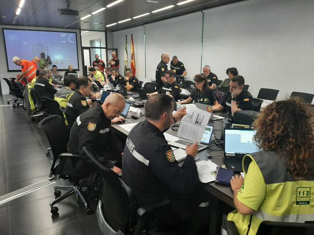 El SCIS participa en el simulacro de gran seísmo de la UME