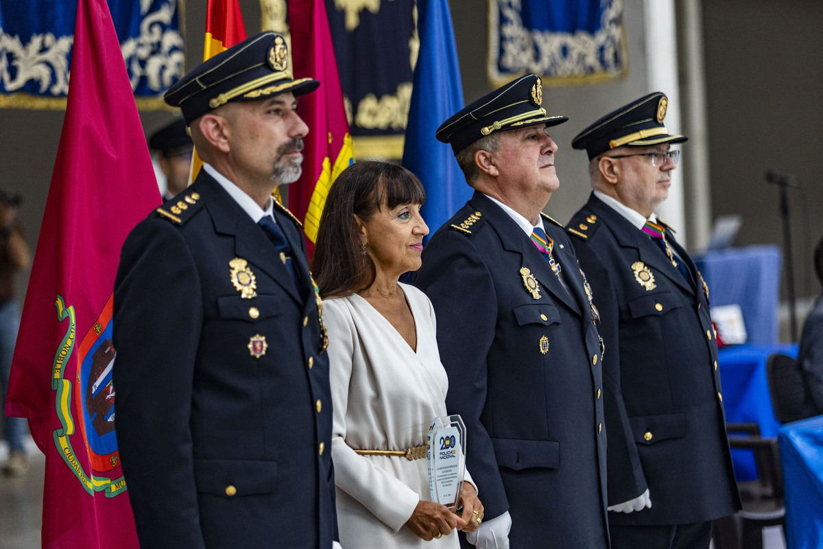 Actos de la Policía Nacional, festividad de la policía Nacional, entreg ade meddallas Ángels Custodios patrón de la Policía NACIONAL  / RUEDA VILLAVERDE