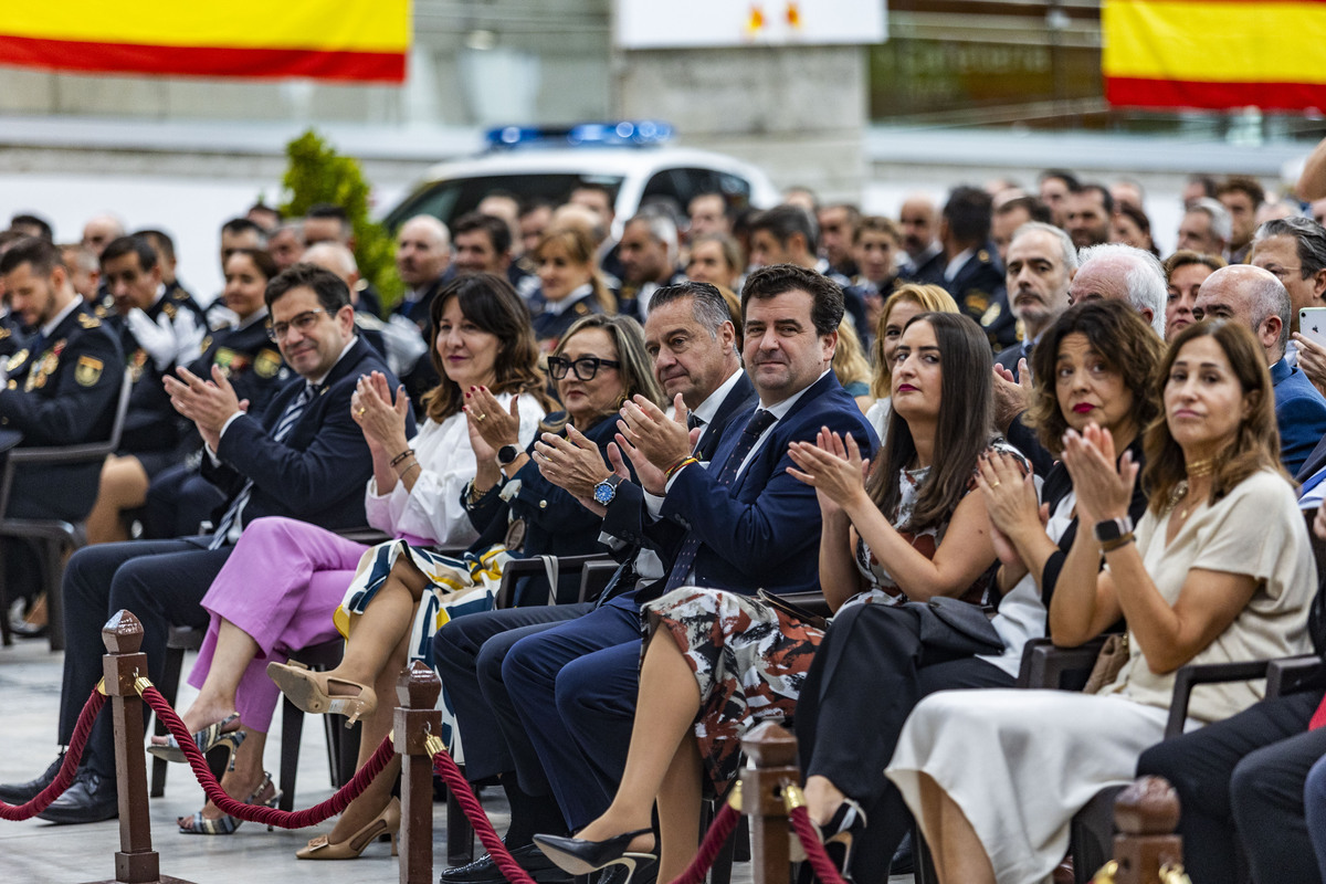 Actos de la Policía Nacional, festividad de la policía Nacional, entreg ade meddallas Ángels Custodios patrón de la Policía NACIONAL  / RUEDA VILLAVERDE